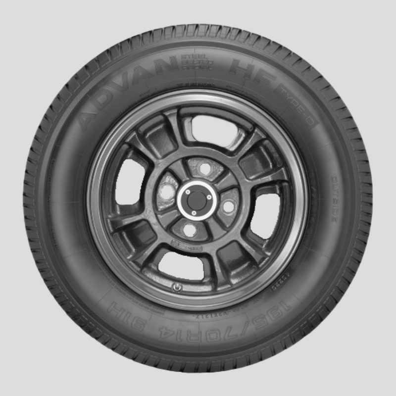 YOKOHAMA ADVAN HF Type D A008 185 70R13 YELLOWTiRE