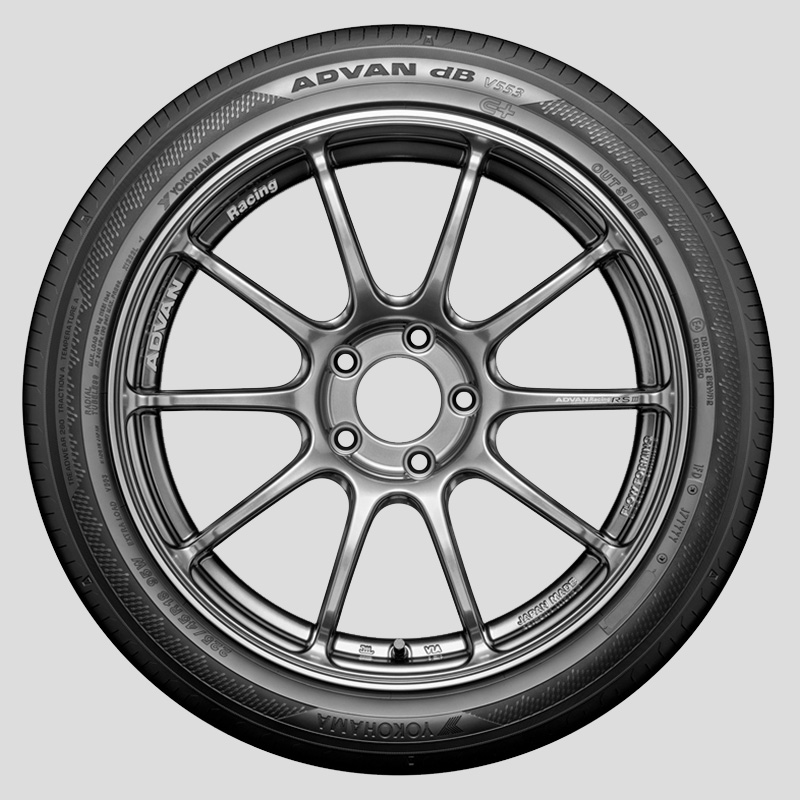 YOKOHAMA ADVAN dB V553 265/35R18 Kranze Vierharm 225EVO SBC/ポリッシュ 18インチ 7.5J+38 5H-114.3 4本セット YOKOHAMA ヨコハマタイヤ ADVAN dB V553 265⁄35R18 サマータイヤ 1本